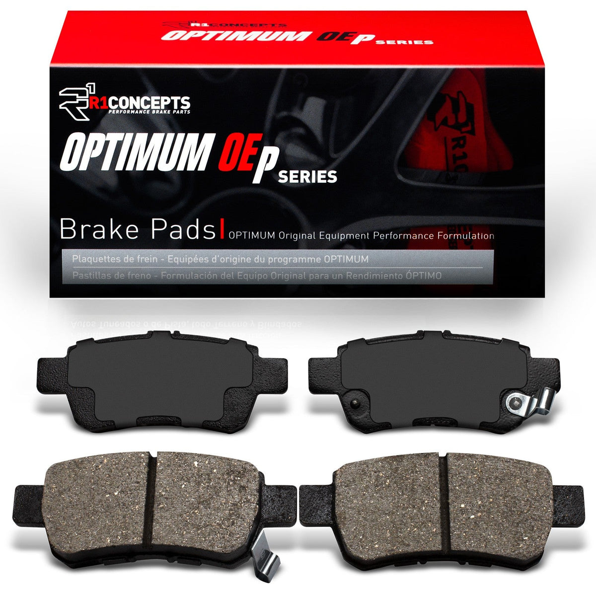 R1 05-10 Honda Odyssey Rear R1 Optimum OE Brake Pads