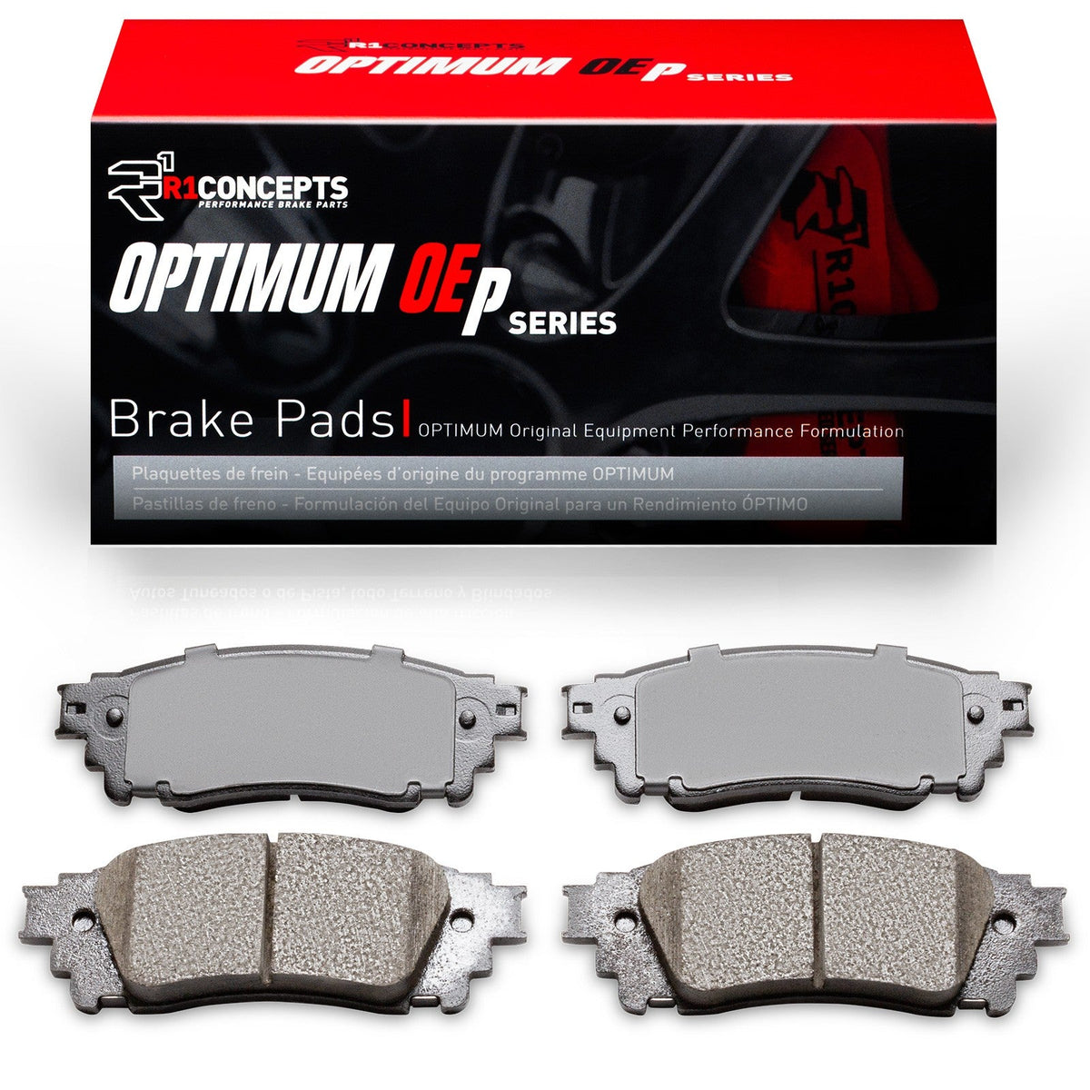 R1 15-21 Lexus NX300h Rear R1 Optimum OE Brake Pads