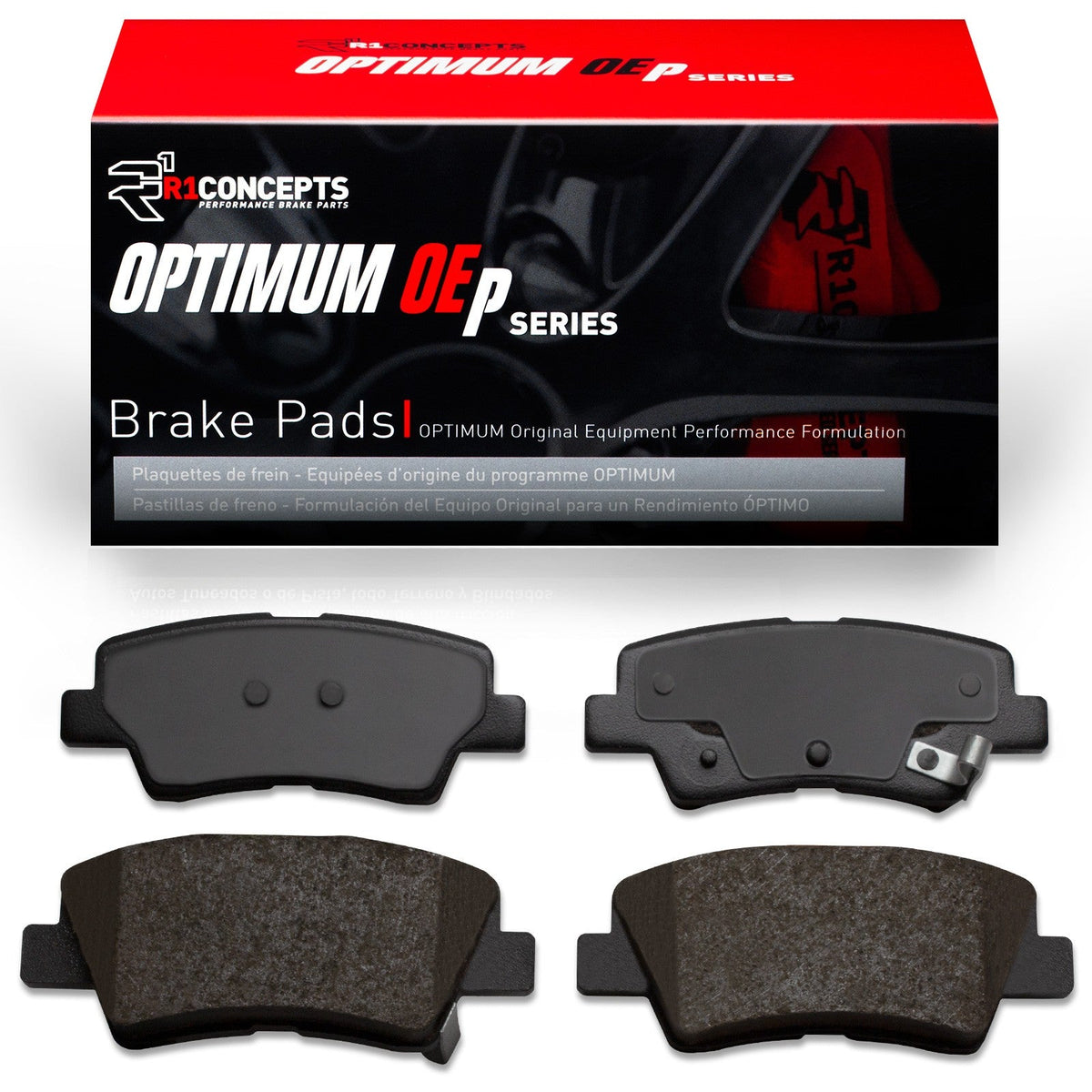 R1 11-25 Dodge Attitude (Mexico) Rear R1 Optimum OE Brake Pads