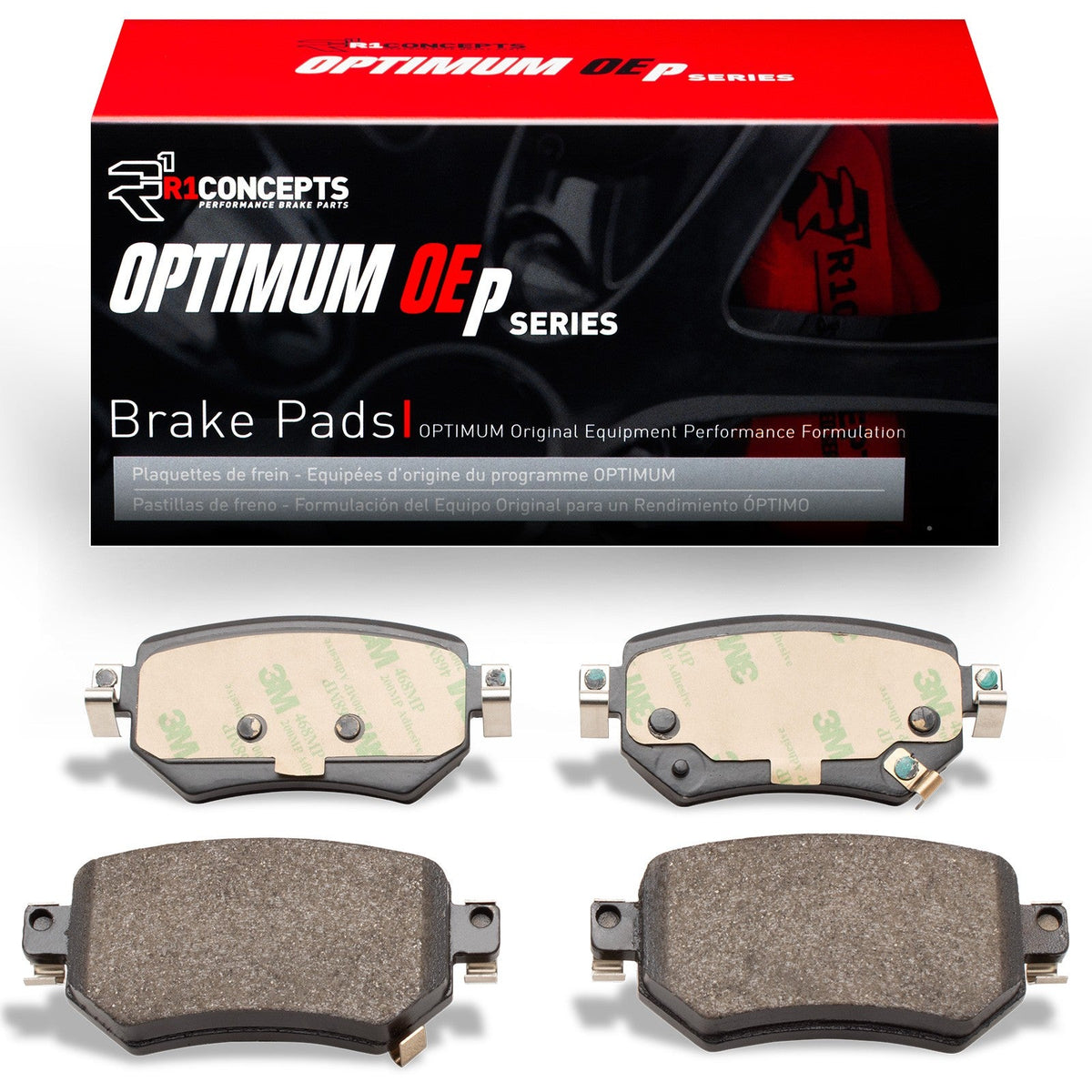 R1 16-21 Mazda 6 Rear R1 Optimum OE Brake Pads