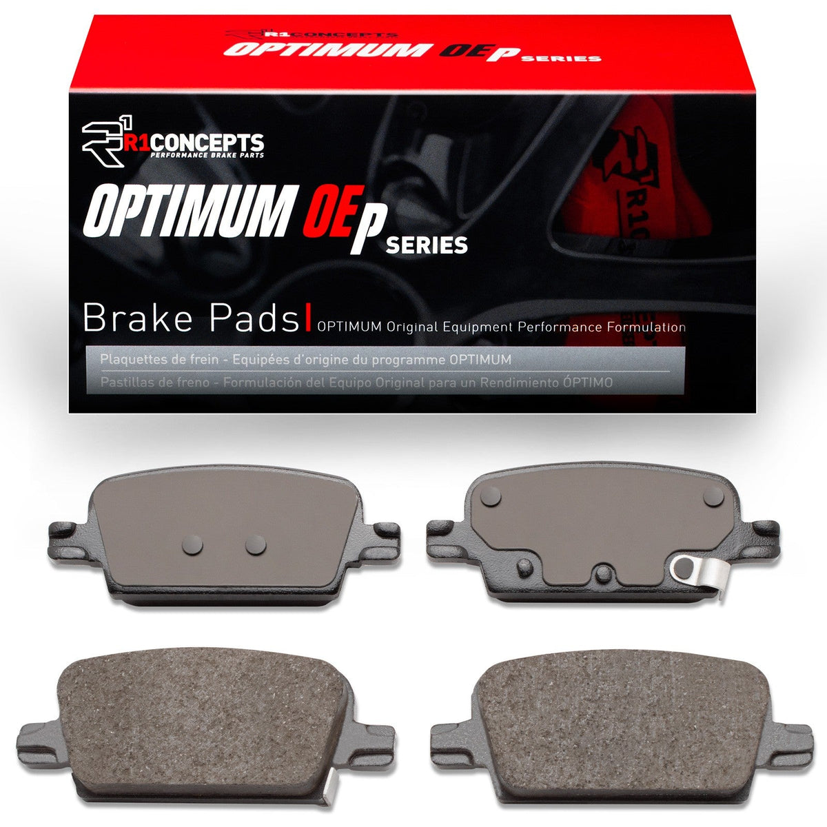 R1 16-21 Chevrolet Malibu Rear R1 Optimum OE Brake Pads