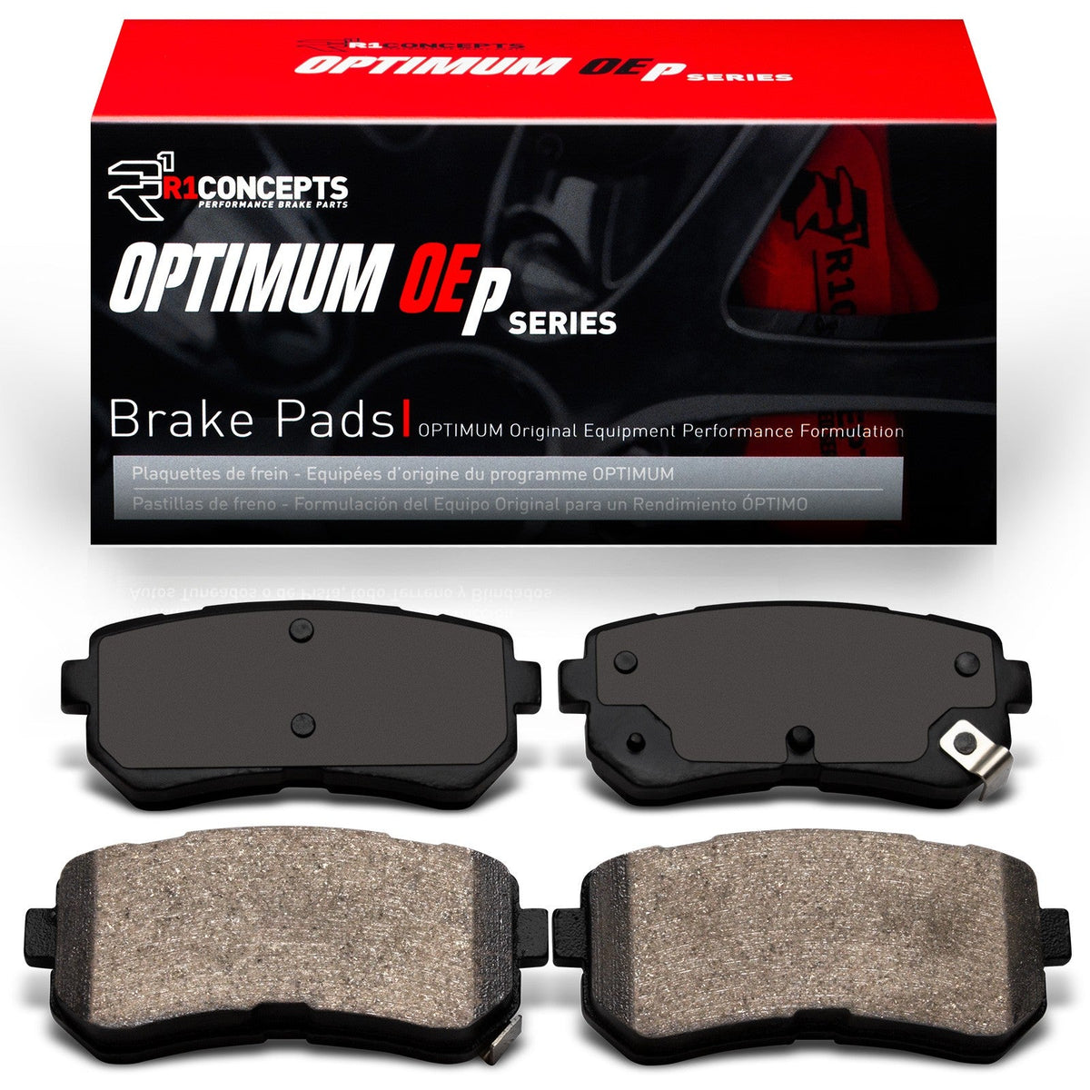 R1 18-25 Hyundai Kona Rear R1 Optimum OE Brake Pads