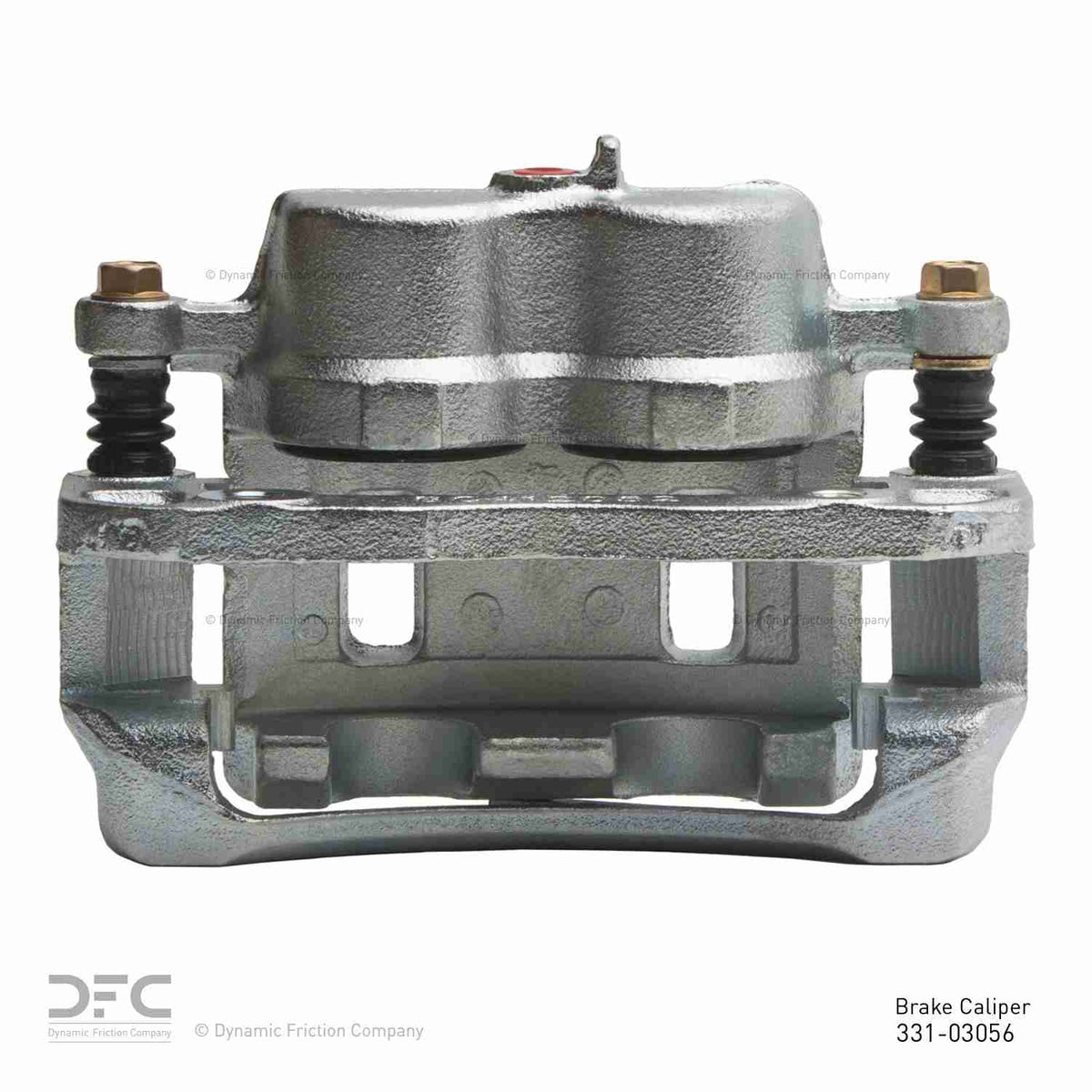 DFC 01-05 Hyundai Santa Fe Front-R Premium Caliper - Silver Zinc Coated