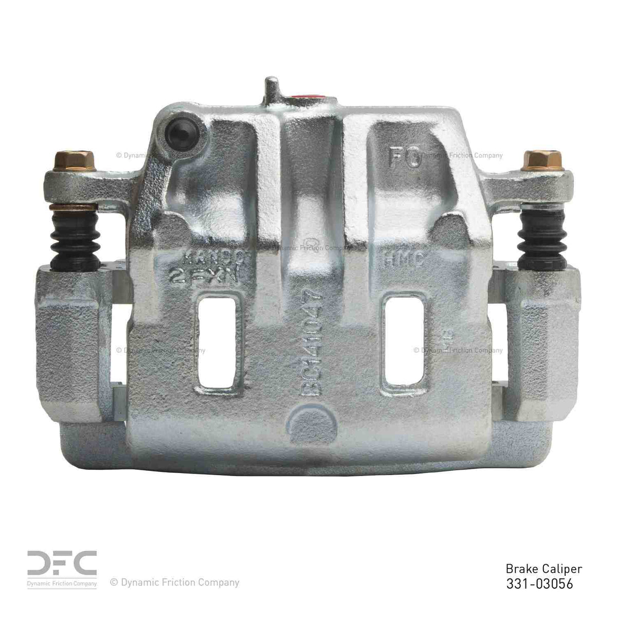 DFC 01-05 Hyundai Santa Fe Front-R Premium Caliper - Silver Zinc Coated