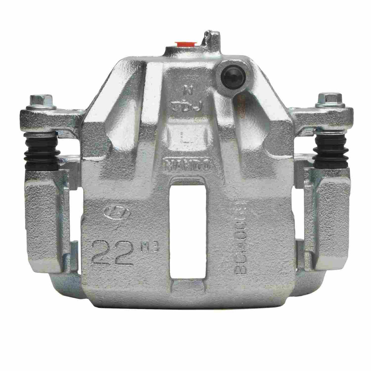 DFC 02-05 Hyundai Elantra Front-L Premium Caliper - Silver Zinc Coated