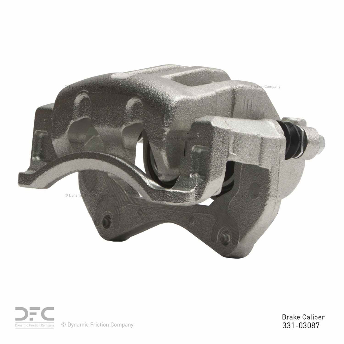 DFC 07-12 Hyundai Veracruz Front-L Premium Caliper - Silver Zinc Coated
