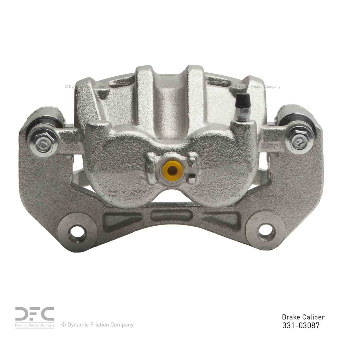 DFC 07-12 Hyundai Veracruz Front-L Premium Caliper - Silver Zinc Coated