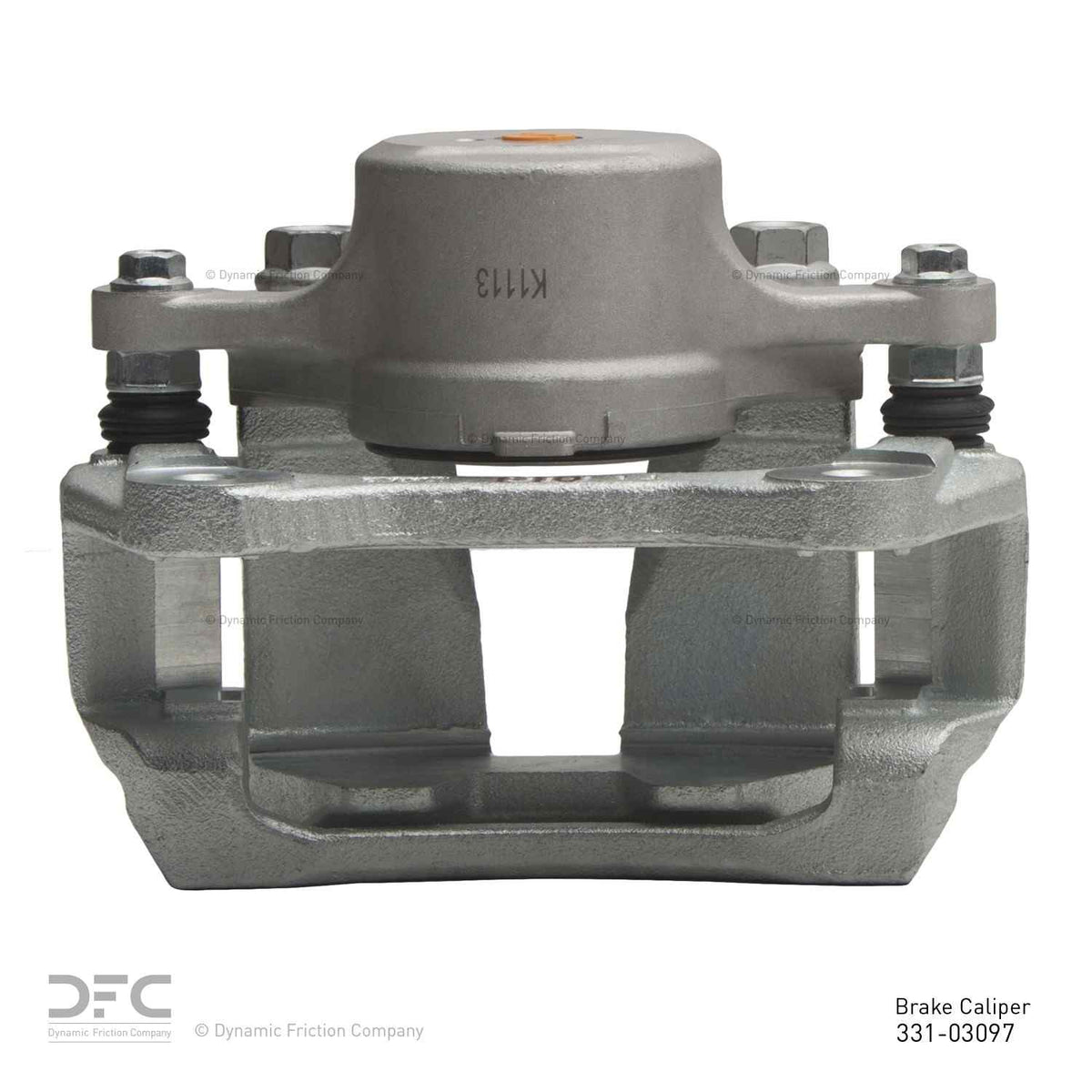DFC 10-16 Hyundai Sonata Front-L Premium Caliper - Silver Zinc Coated