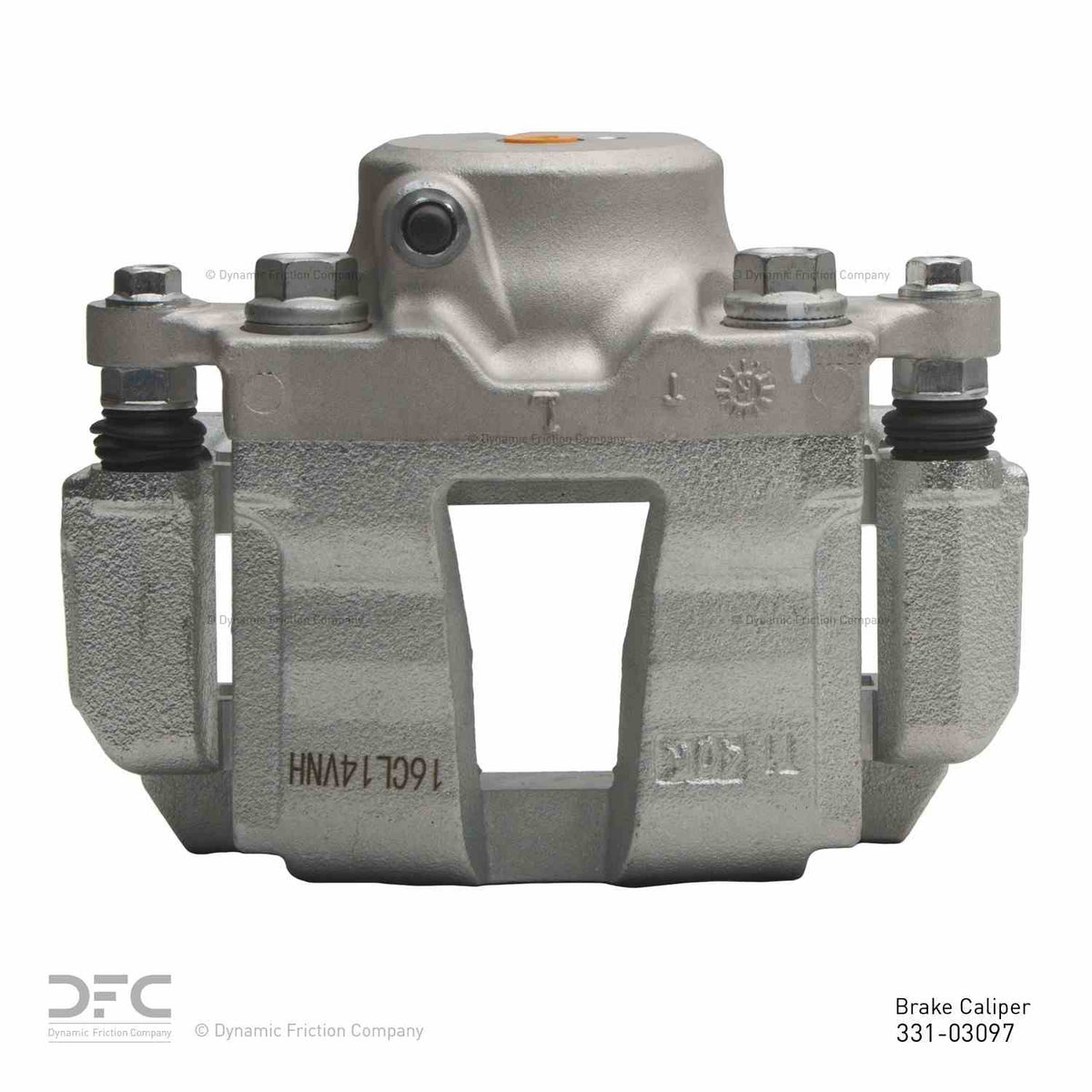 DFC 10-16 Hyundai Sonata Front-L Premium Caliper - Silver Zinc Coated