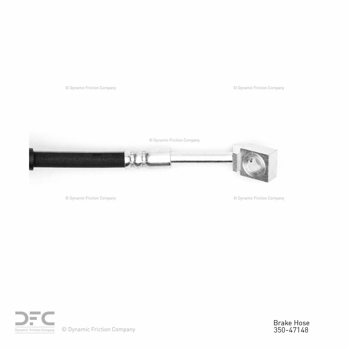 DFC 88-92 Chevrolet Corvette Rear-L Brake Hose