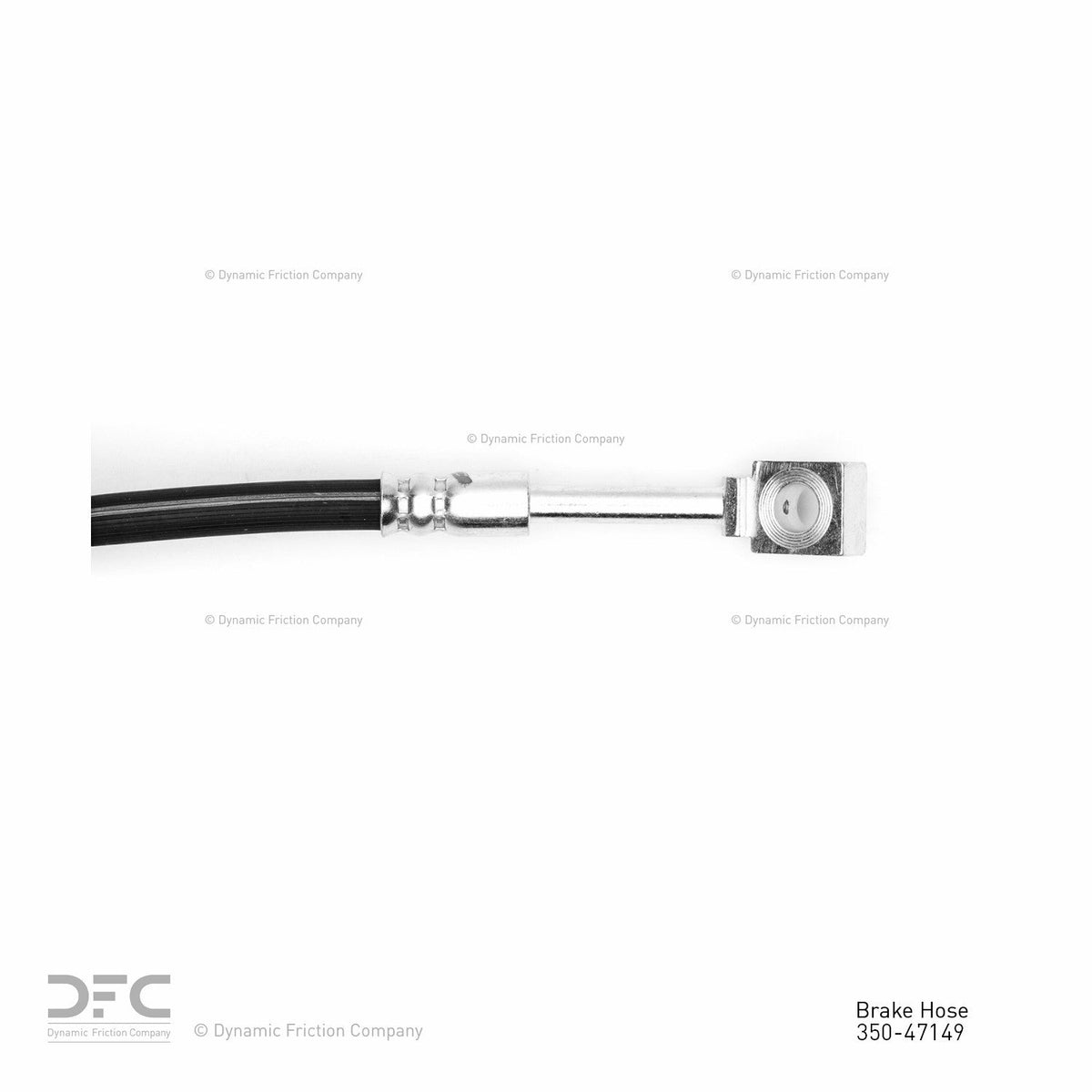 DFC 88-92 Chevrolet Corvette Rear-R Brake Hose