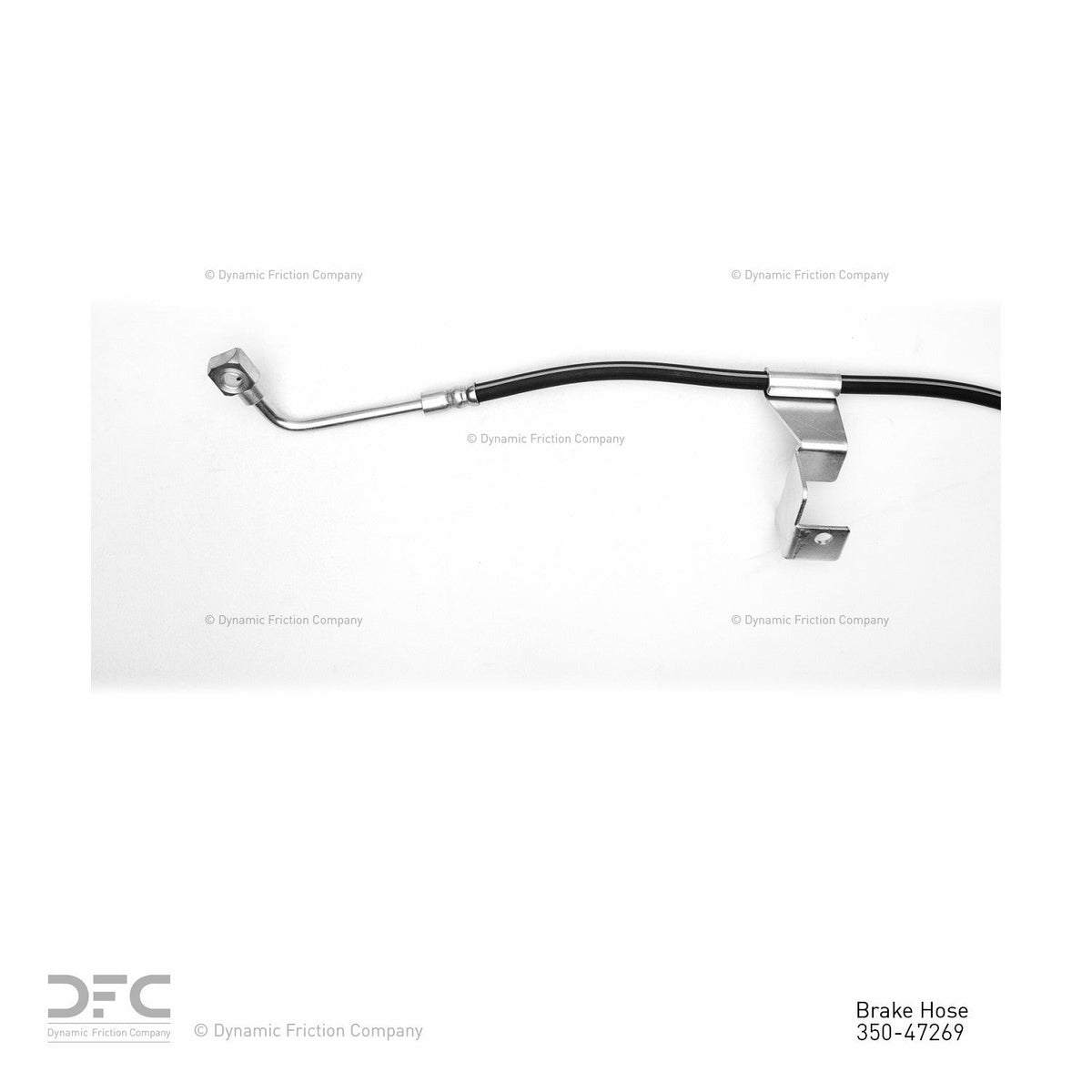 DFC 90-91 Chevrolet K30/K3500 Pickup Front-L Brake Hose