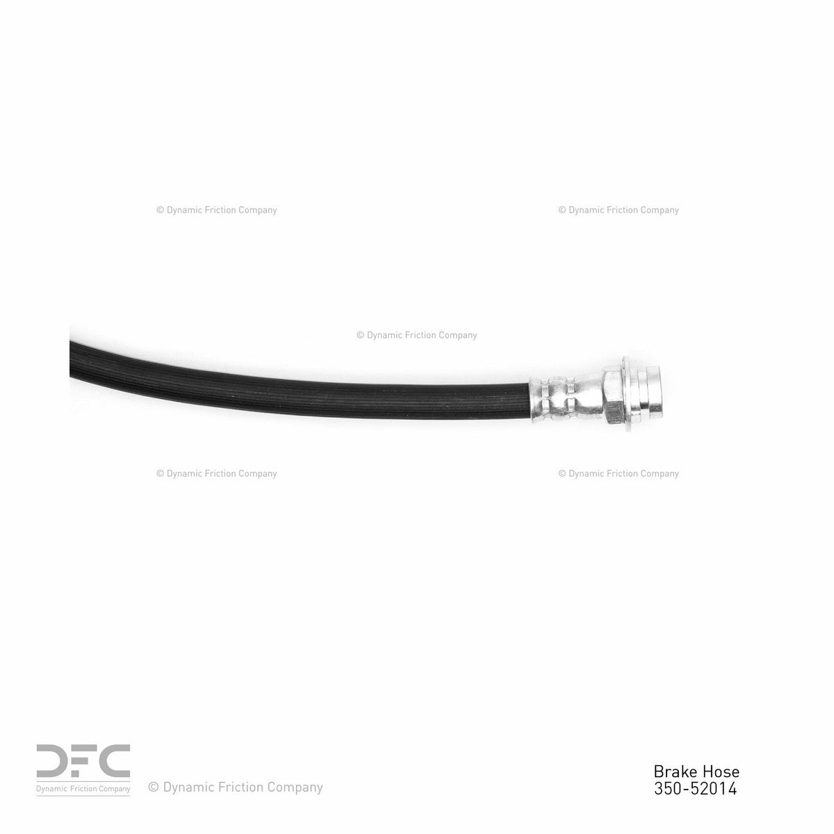 DFC 88-88 Pontiac Fiero Front-L Brake Hose