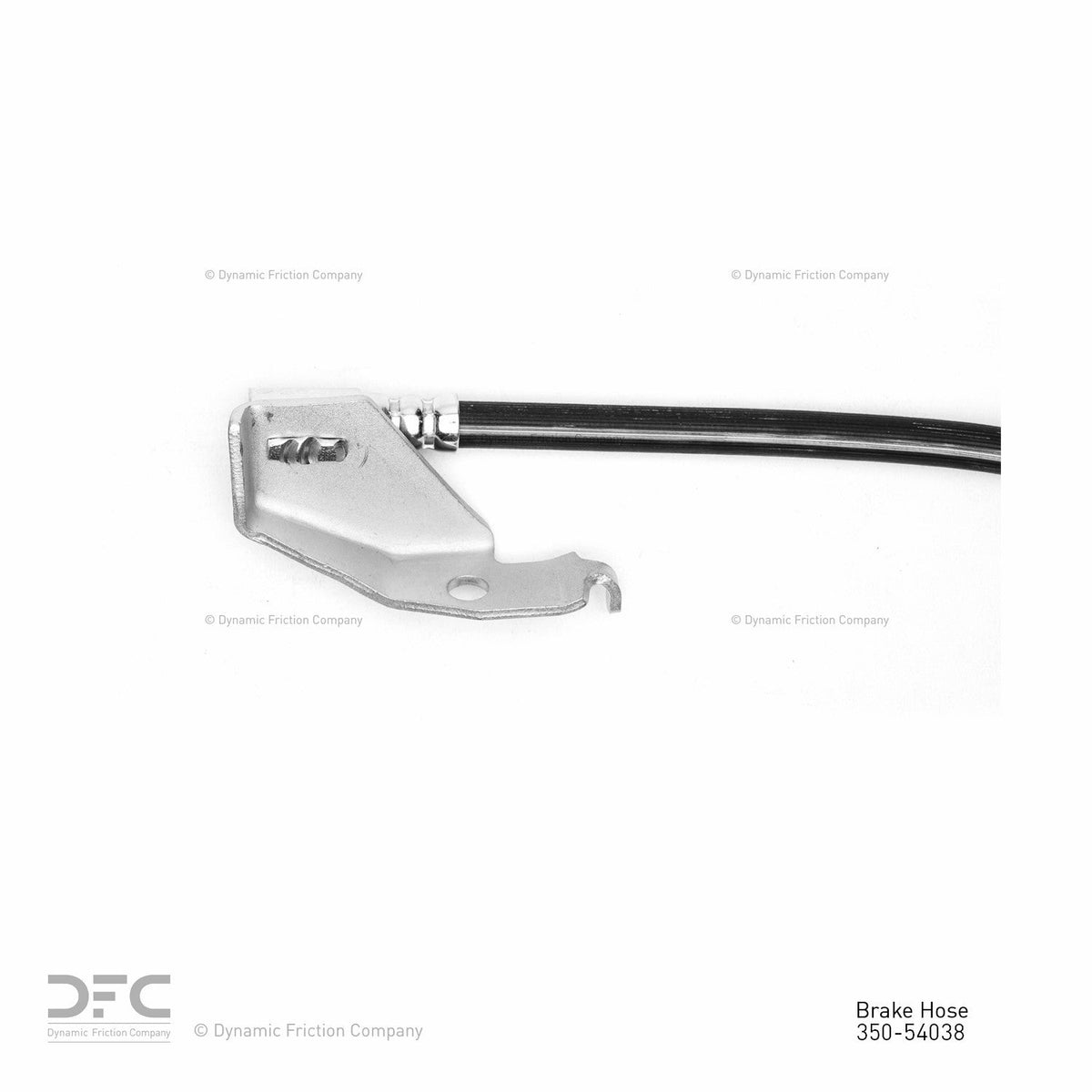 DFC 71-73 Ford Mustang Front-L Brake Hose