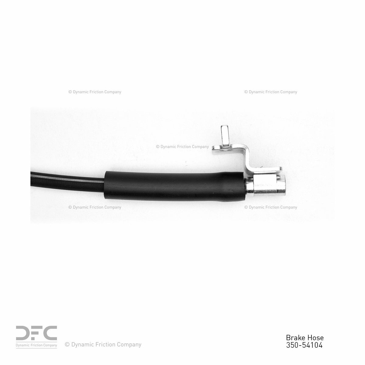 DFC 15-22 Ford Mustang Front-R Brake Hose