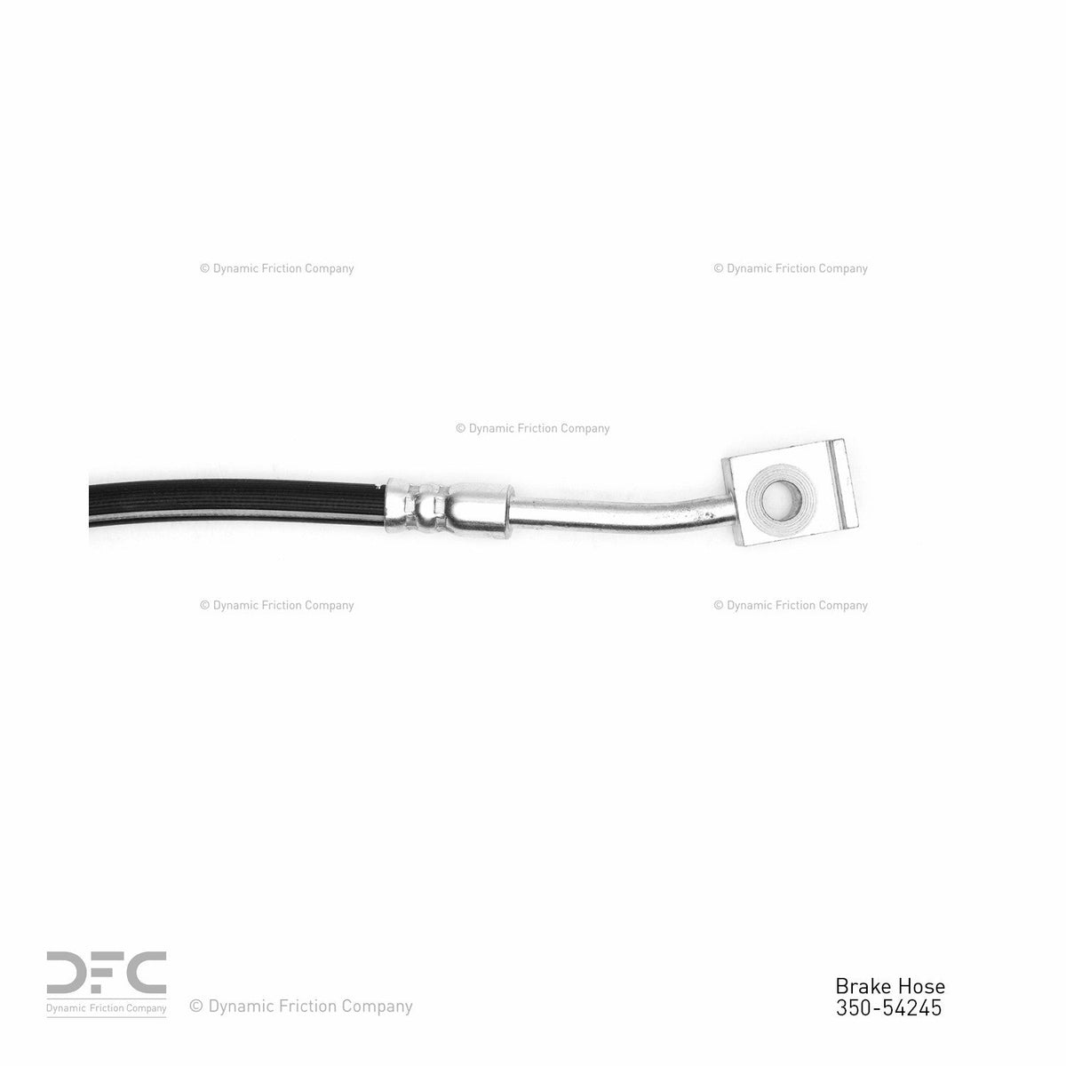 DFC 76-77 Ford Bronco Front-R lo Brake Hose
