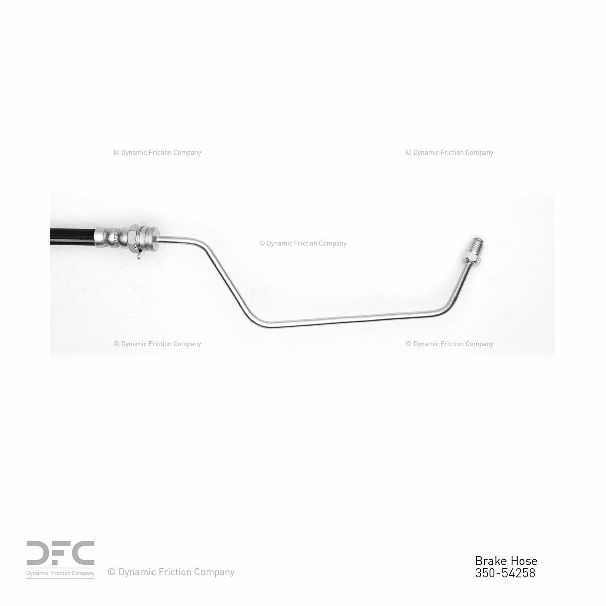 DFC 78-79 Ford Bronco Front-L lo Brake Hose