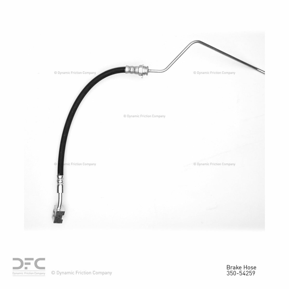 DFC 78-90 Ford F-150 4WD Front-R lo/Rear-up Brake Hose