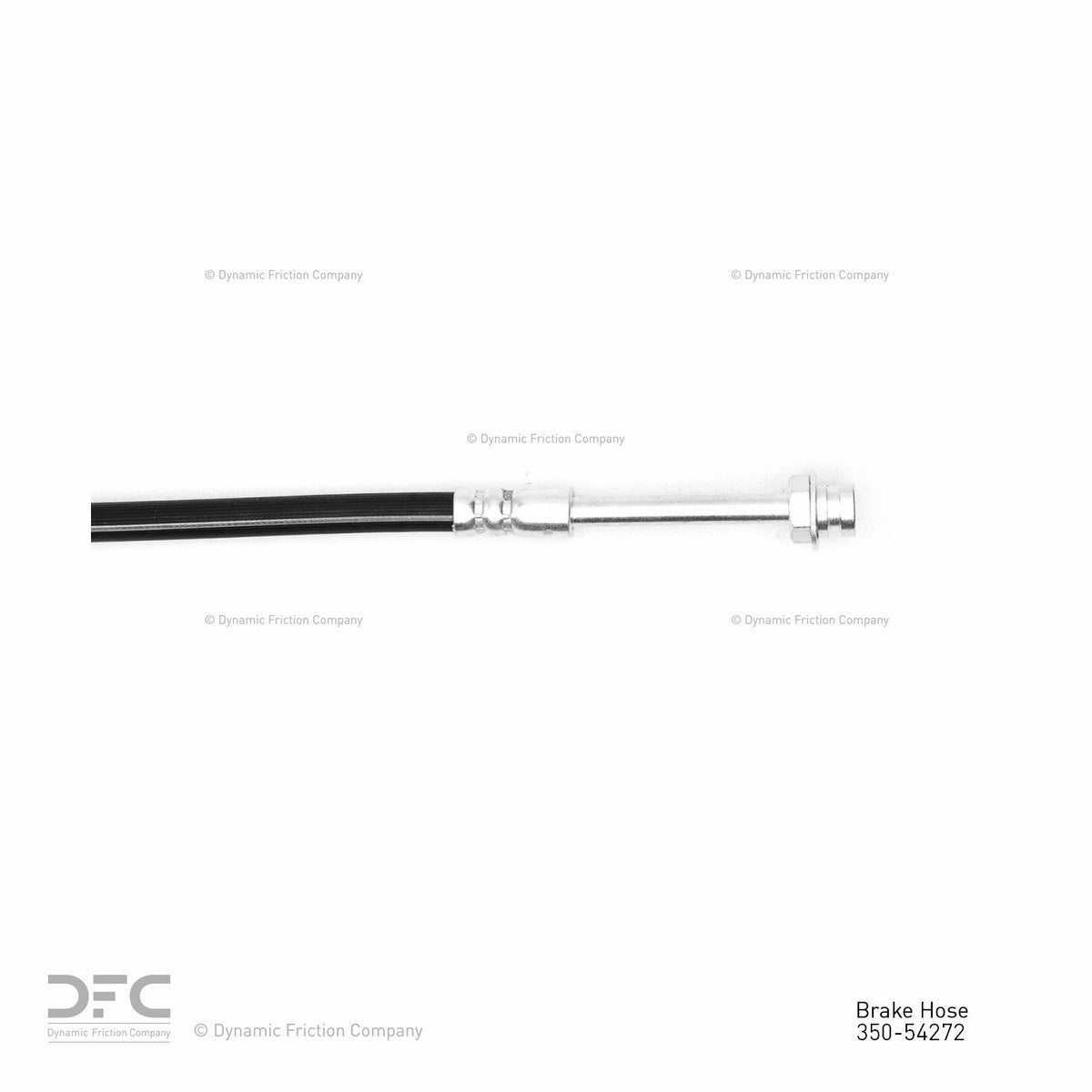 DFC 84-91 Ford E-150 Econoline Front-L Brake Hose