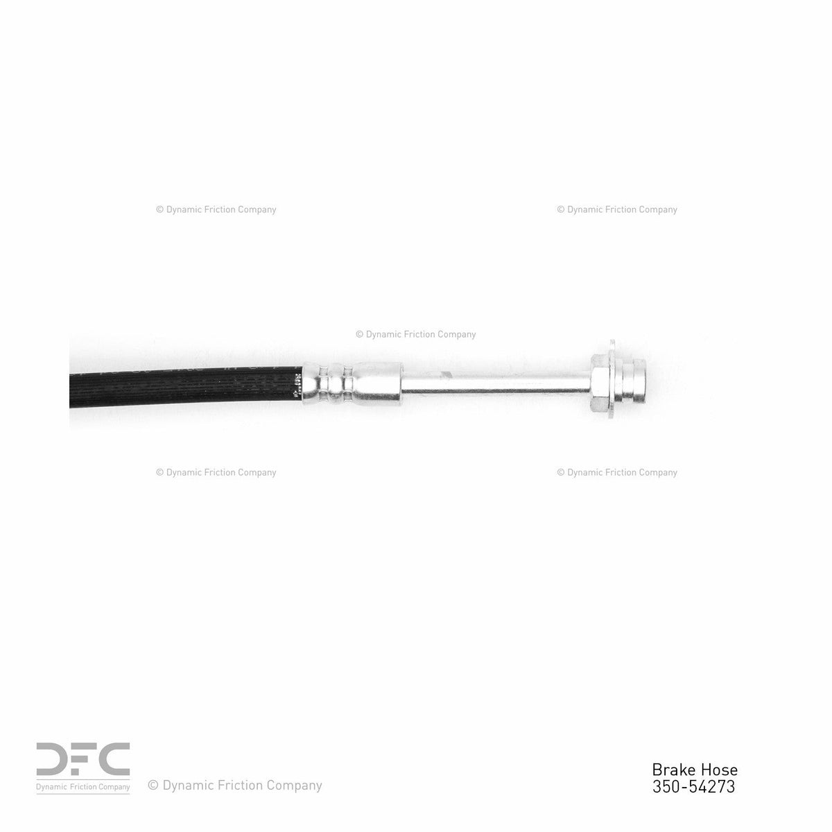 DFC 84-91 Ford E-150 Econoline Front-R Brake Hose