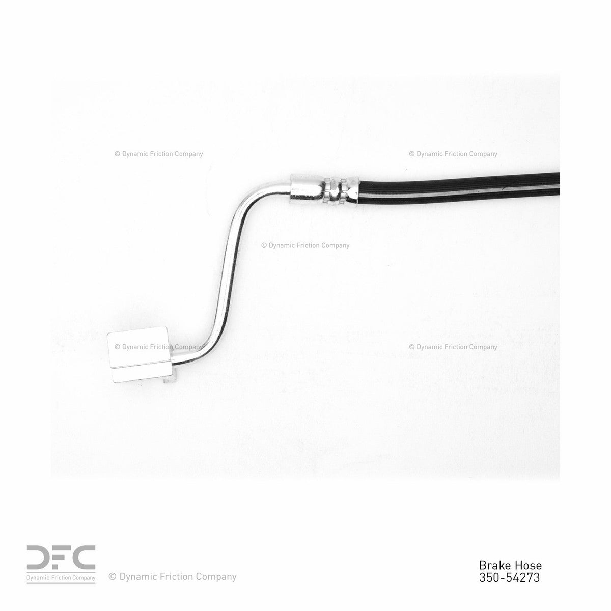 DFC 84-91 Ford E-150 Econoline Front-R Brake Hose