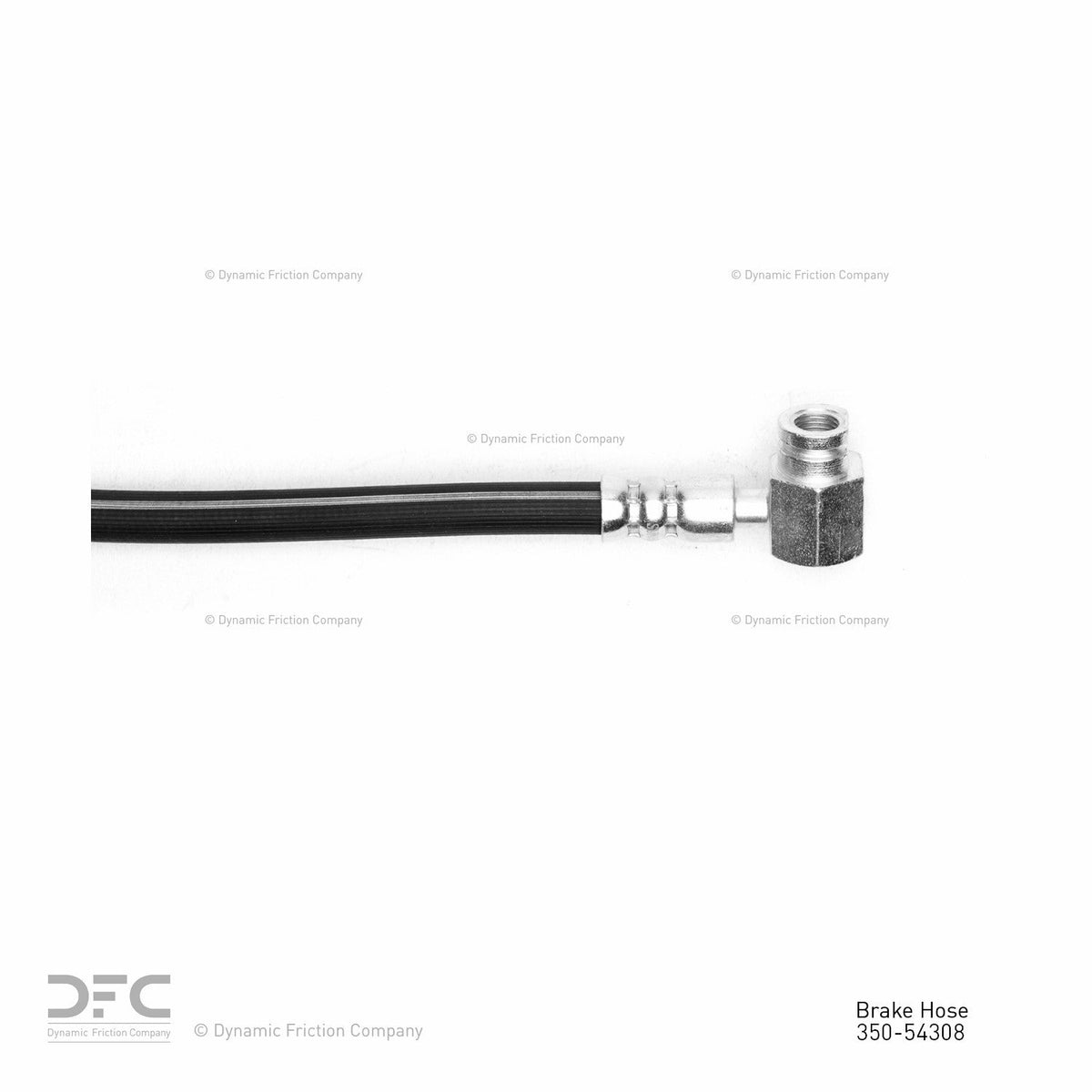 DFC 92-93 Ford E-150 Econoline Front-L Brake Hose