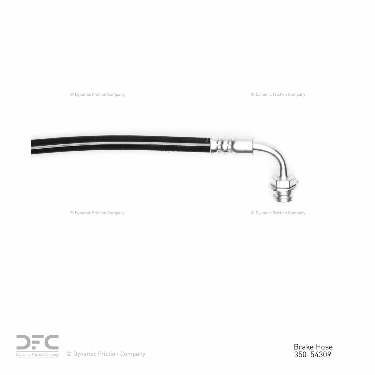 DFC 92-93 Ford E-150 Econoline Front-R Brake Hose