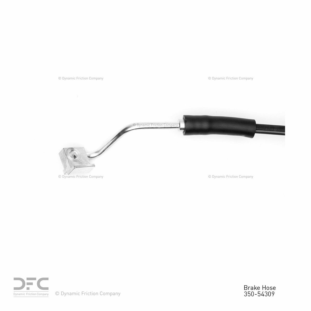 DFC 92-93 Ford E-150 Econoline Front-R Brake Hose