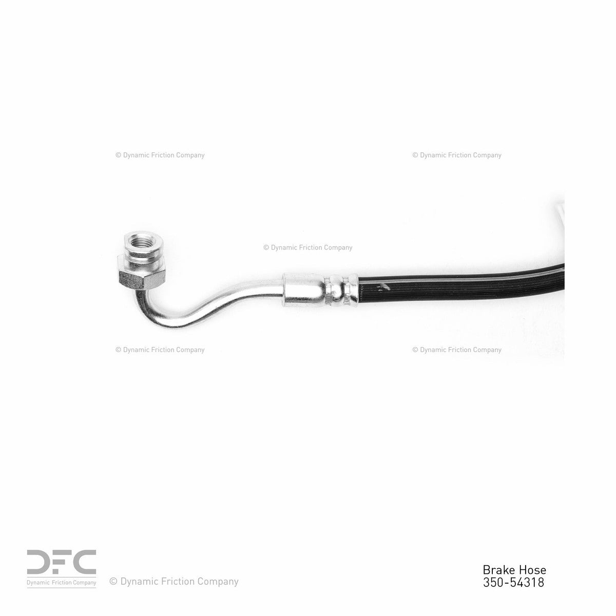 DFC 94-94 Ford E-350 Econoline Front-L Brake Hose
