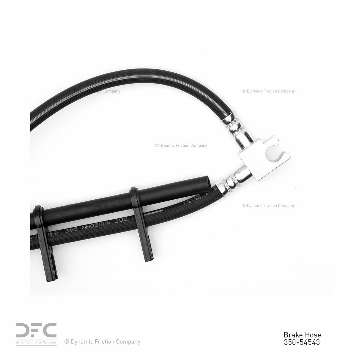 DFC 99-24 Ford E-350 Super Duty Rear Left Brake Hose