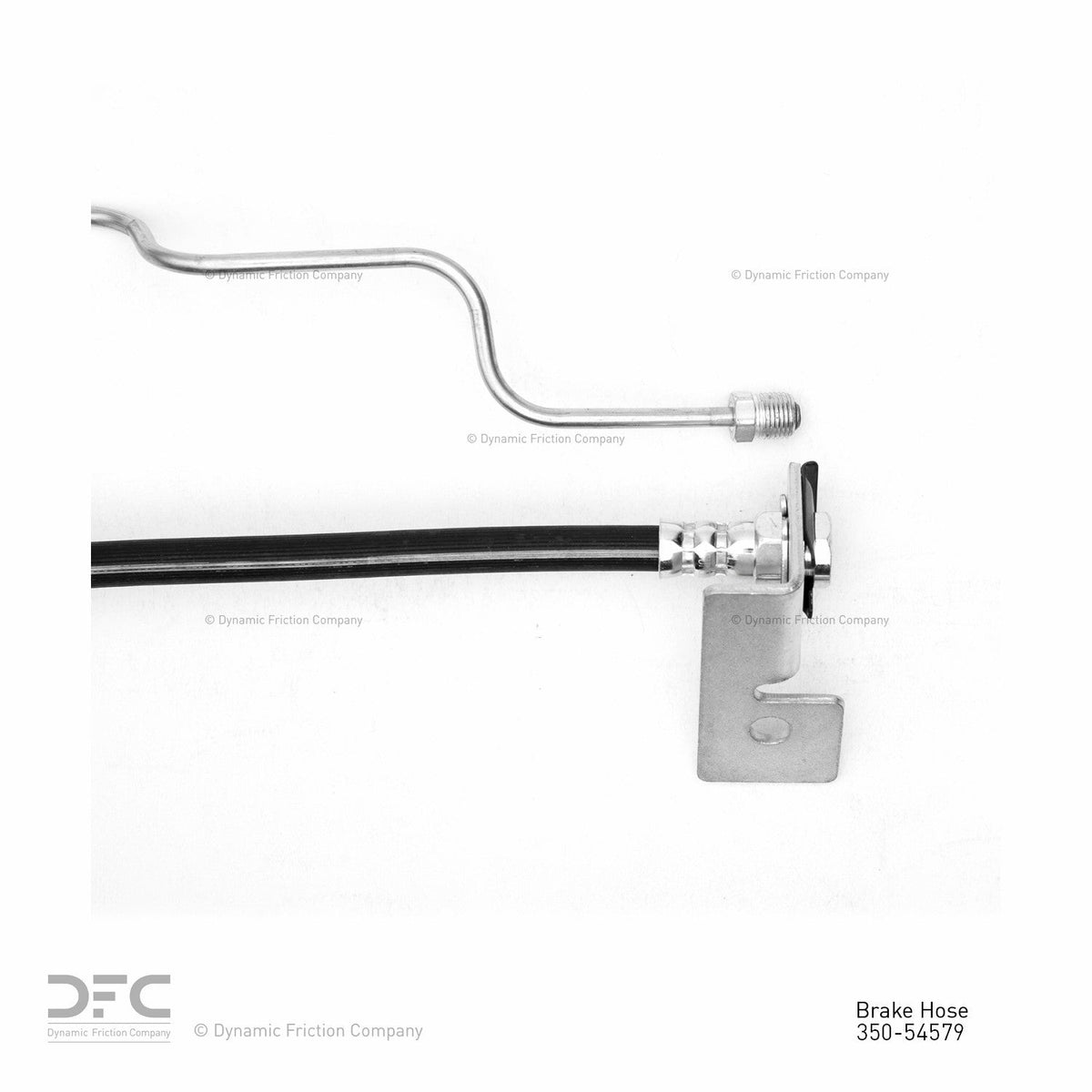 DFC 97-01 Ford F-250 4WD (Excl Super Duty) Rear-L lo Brake Hose