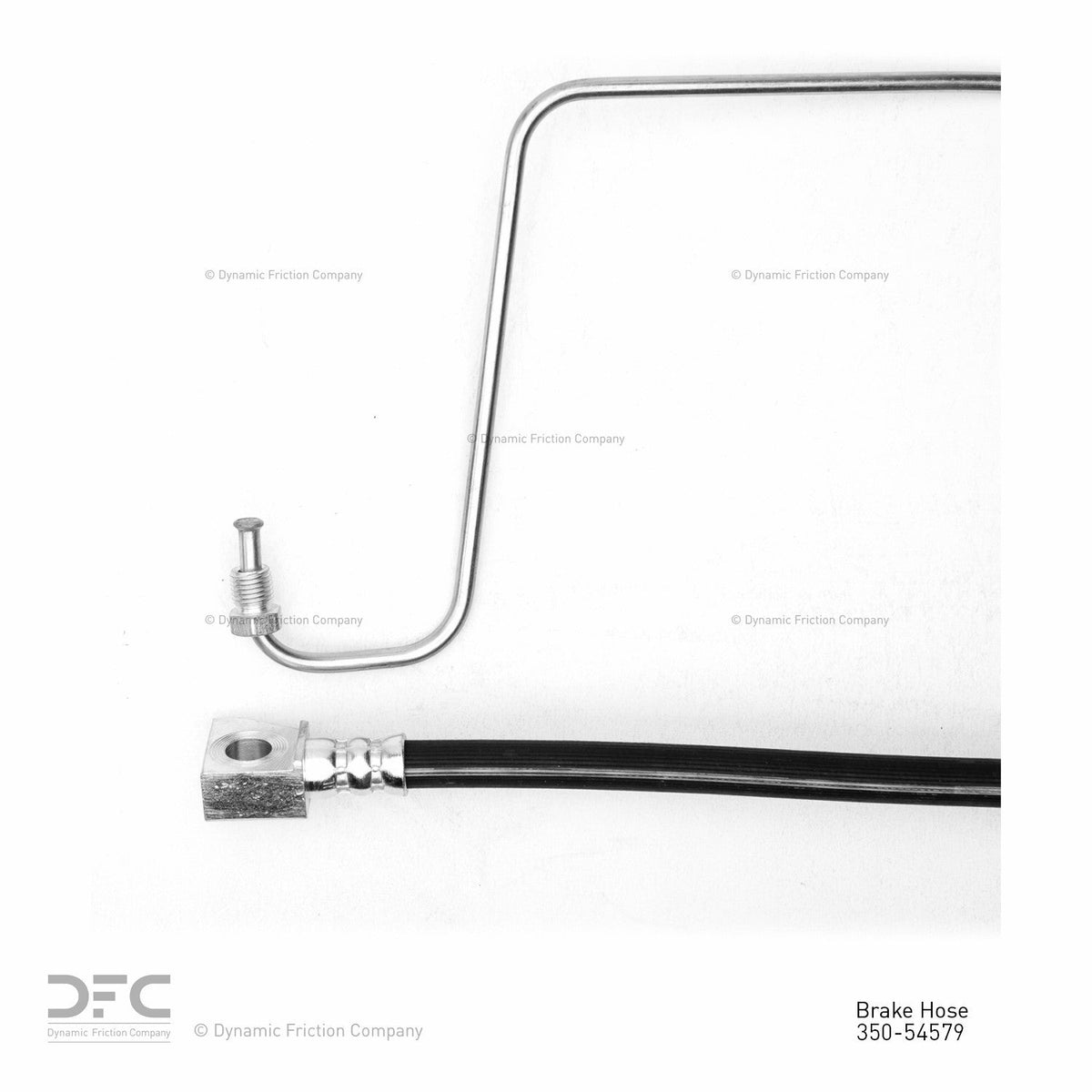 DFC 97-01 Ford F-250 4WD (Excl Super Duty) Rear-L lo Brake Hose
