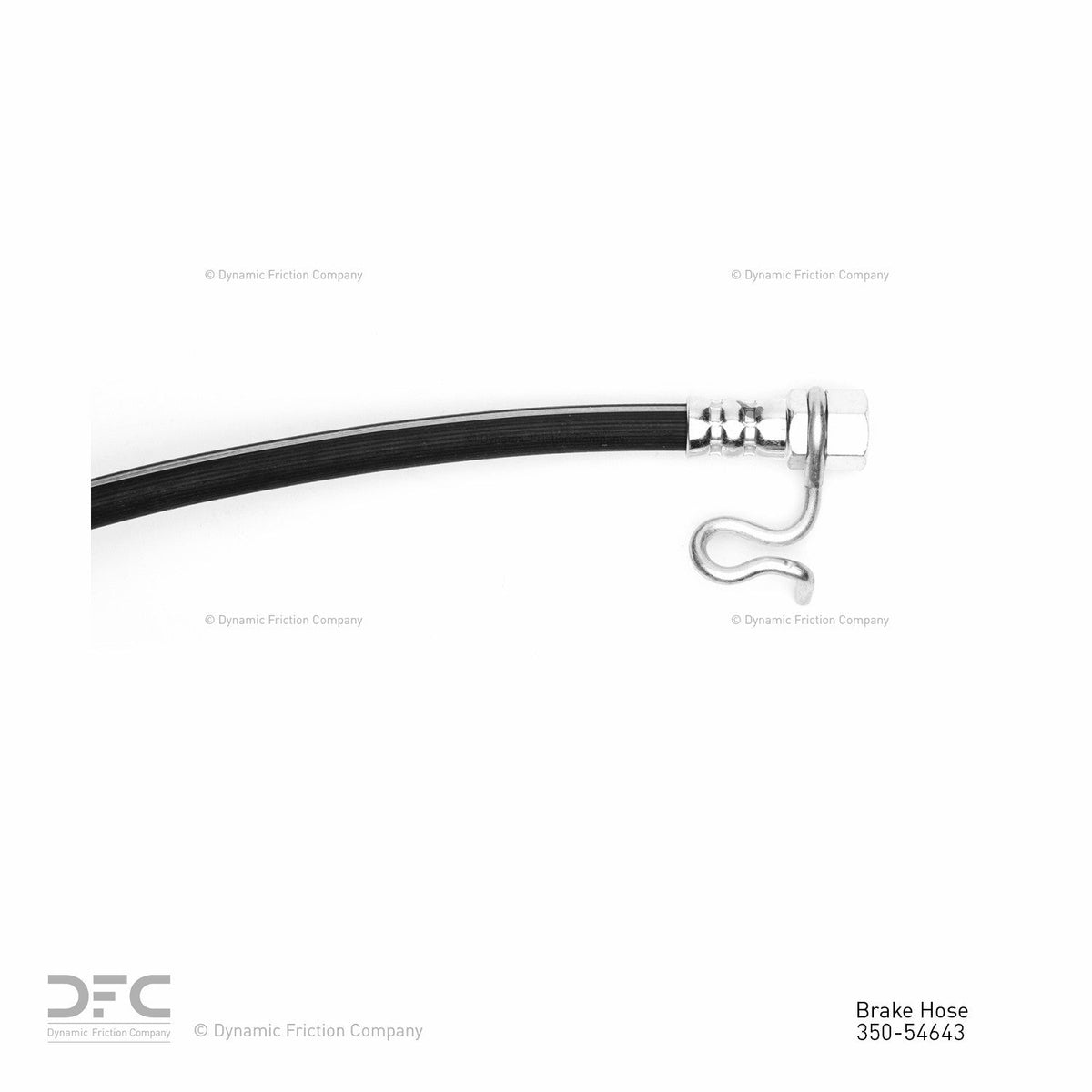 DFC 09-10 Ford F-150 2WD Rear-R lo Brake Hose