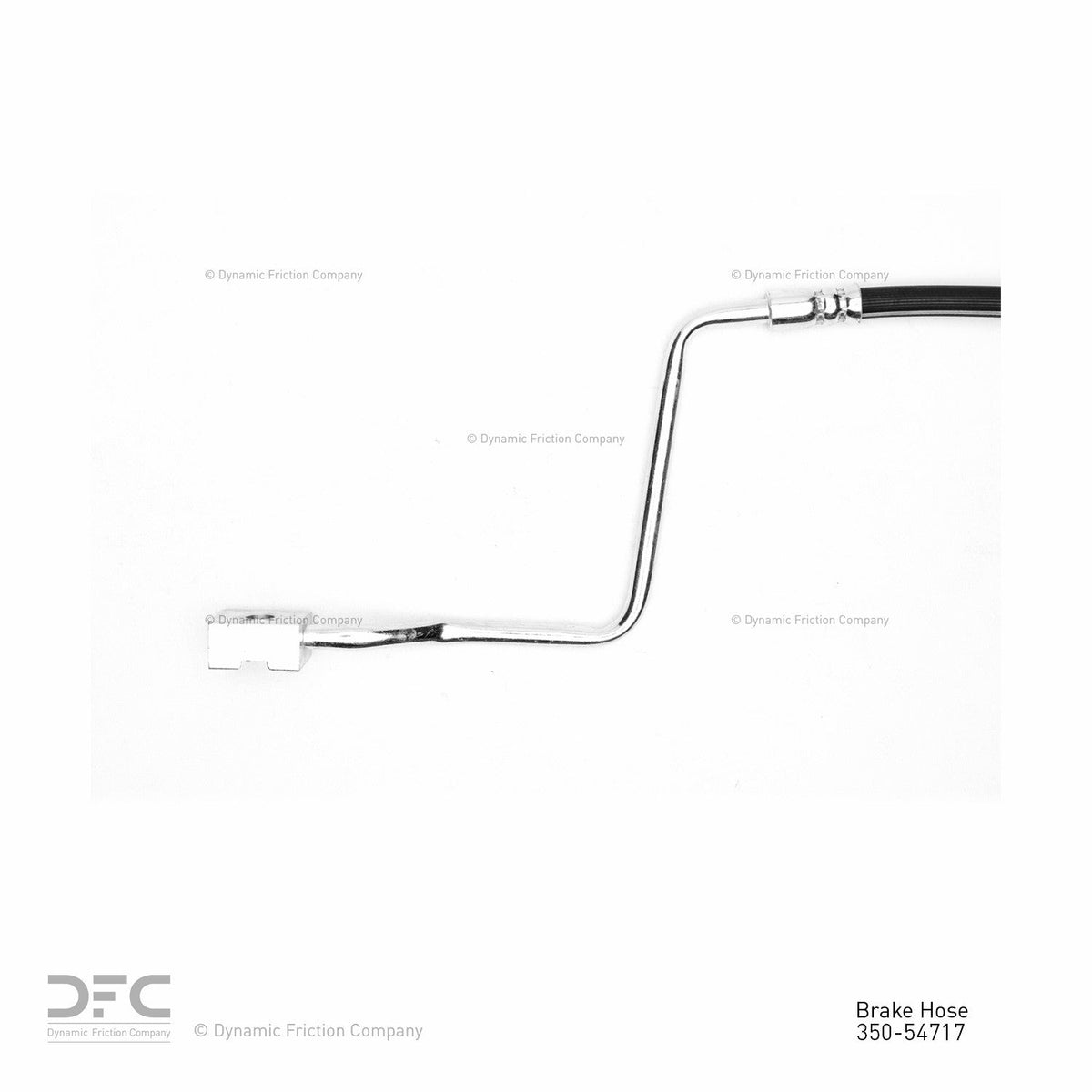 DFC 88-96 Ford F-53 Motorhome Chassis Front Left Brake Hose