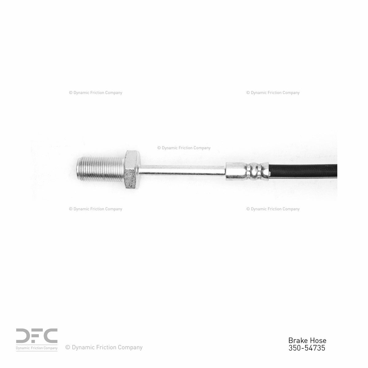 DFC 73-79 Ford F-750 Conventional (w/Front Drum Brakes) Fr Frwd/Front/Fr Rrwd Brake Hose