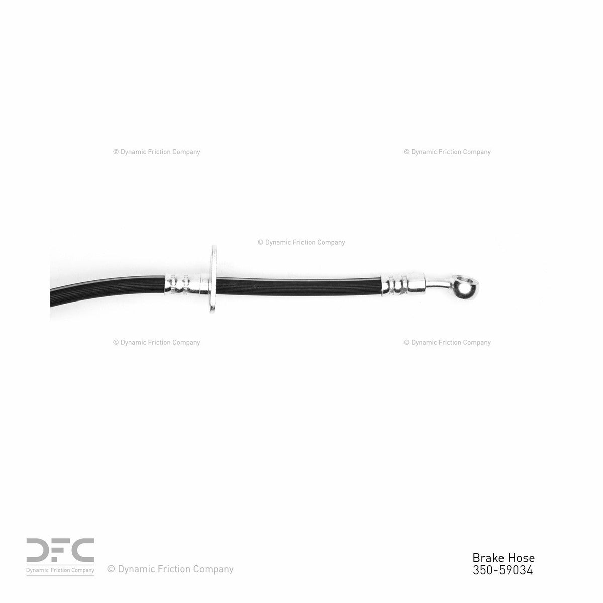 DFC 92-97 Honda Civic Front-L Brake Hose