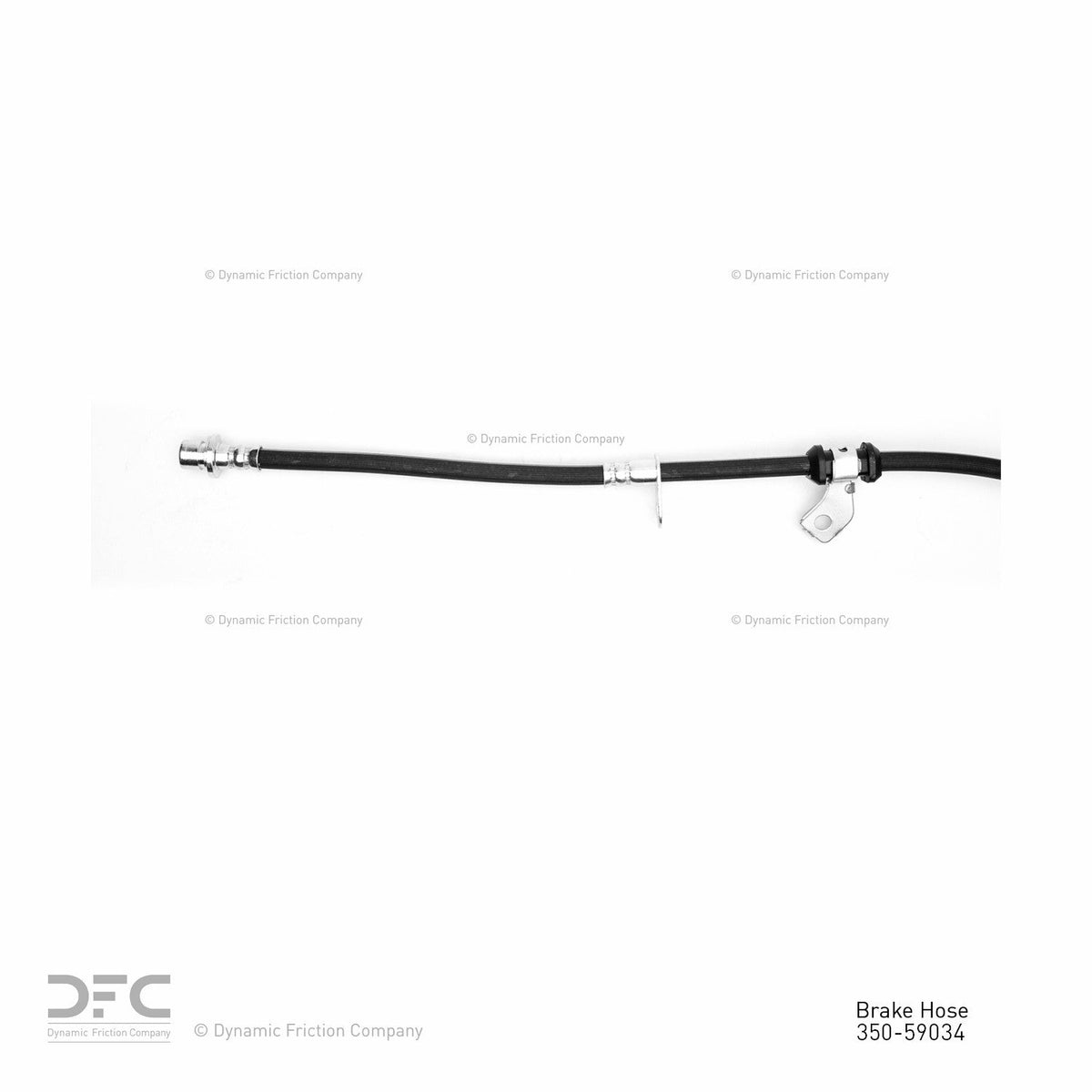 DFC 92-97 Honda Civic Front-L Brake Hose