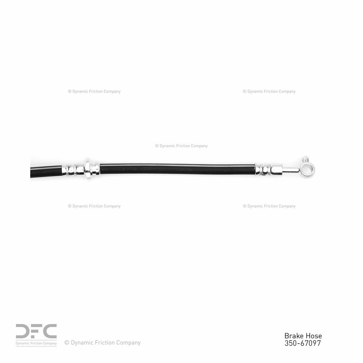 DFC 11-17 Nissan Quest Front-L Brake Hose