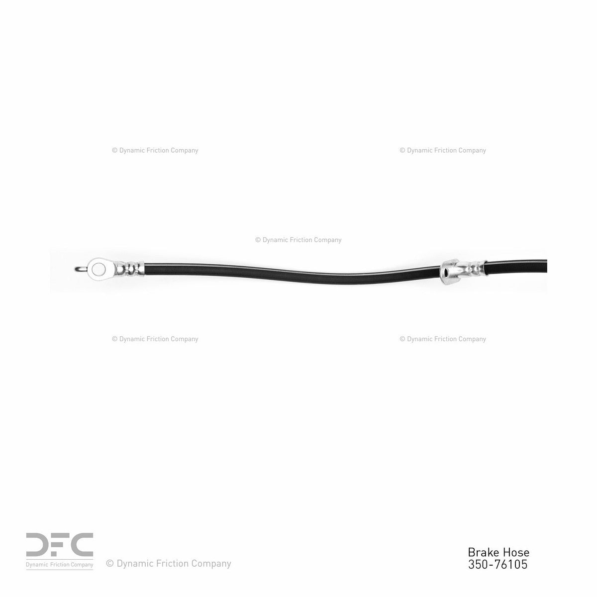 DFC 09-19 Pontiac Vibe Front-R Brake Hose