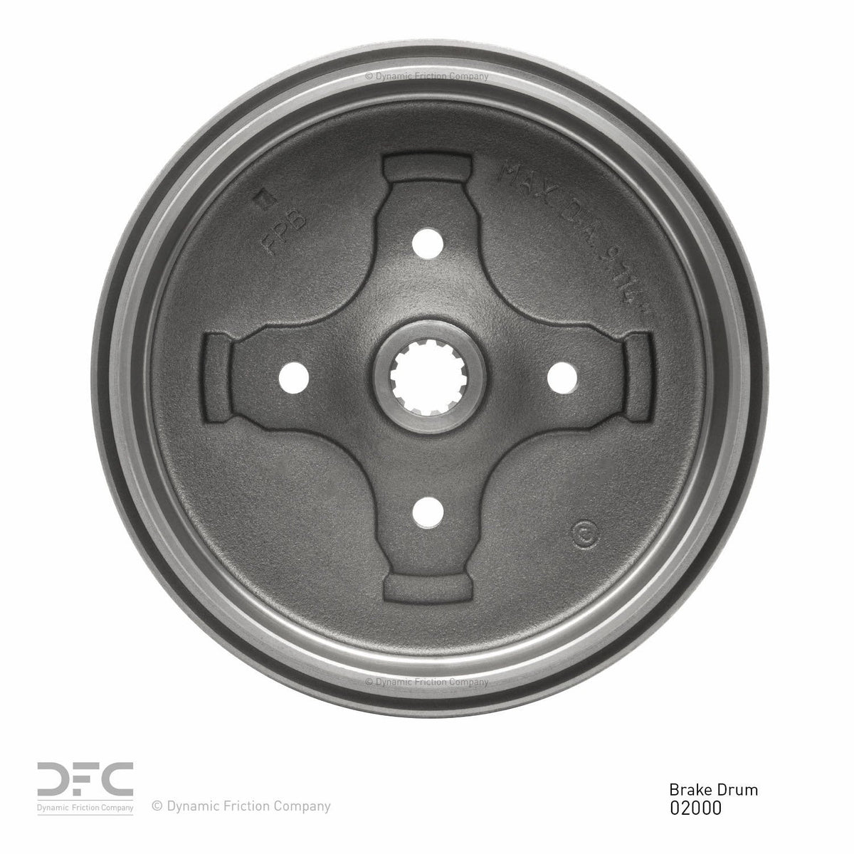 DFC 76-84 Porsche 924 Rear True Balanced Brake Drum