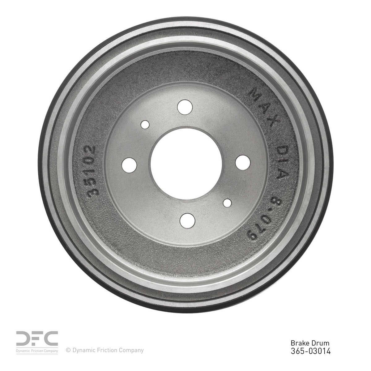 DFC 03-06 Dodge Verna (Mexico) Rear True Balanced Brake Drum