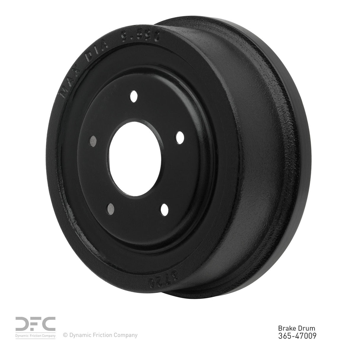DFC 64-69 Chevrolet Chevy II Front/Rear True Balanced Brake Drum