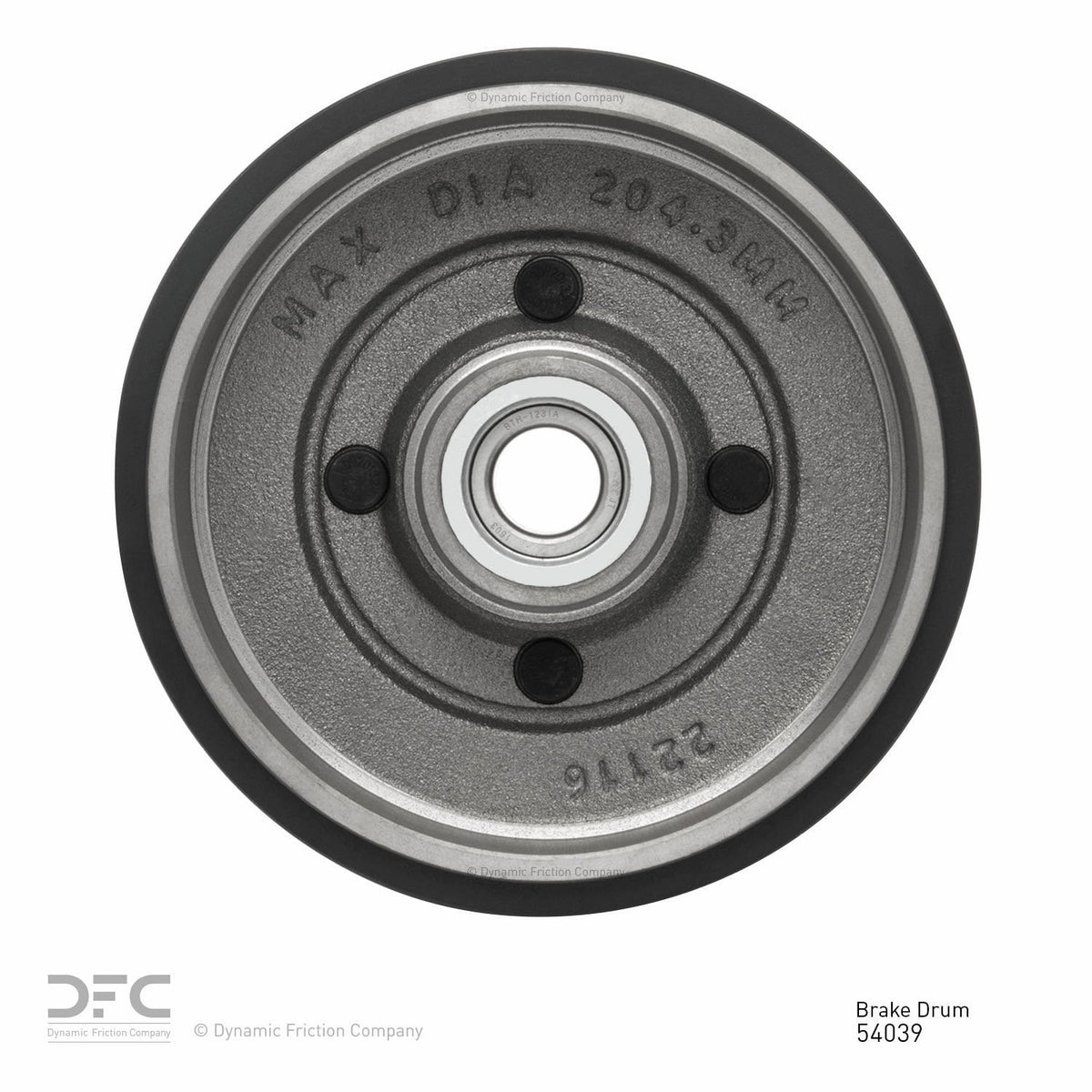 DFC 09-11 Ford Focus Rear True Balanced Brake Drum