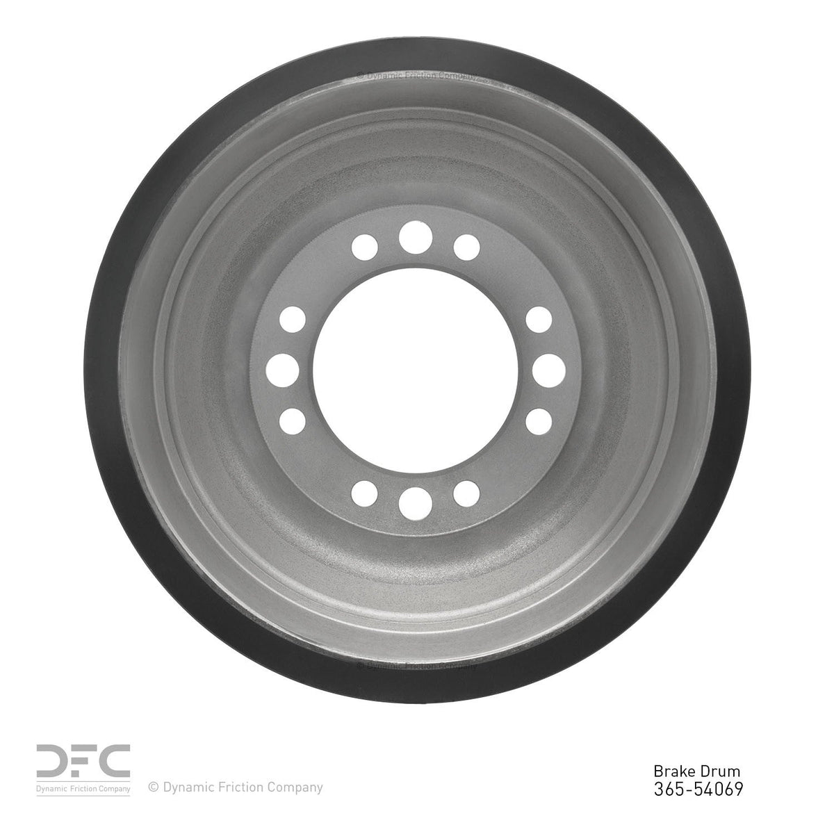 DFC 87-98 Ford F-350 2WD (Excl Super Duty) Rear True Balanced Brake Drum