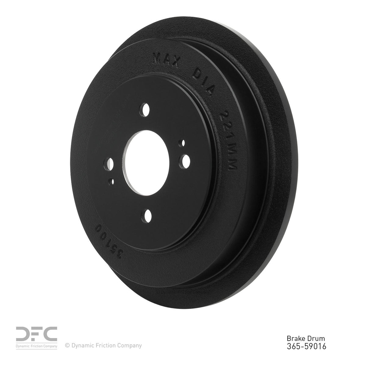 DFC 03-05 Honda Civic Sedan Rear True Balanced Brake Drum