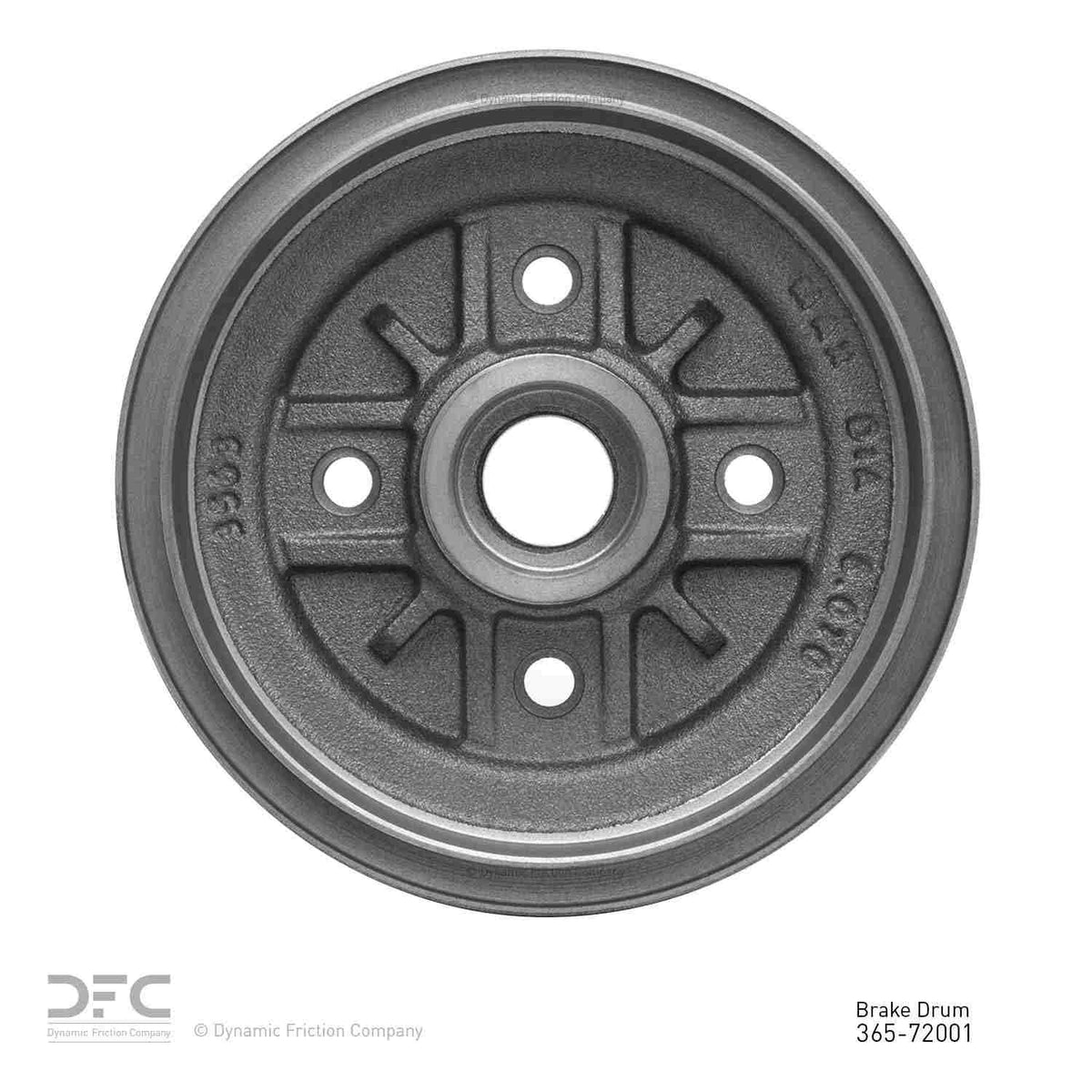 DFC 83-93 Dodge 2000 GTX Rear True Balanced Brake Drum
