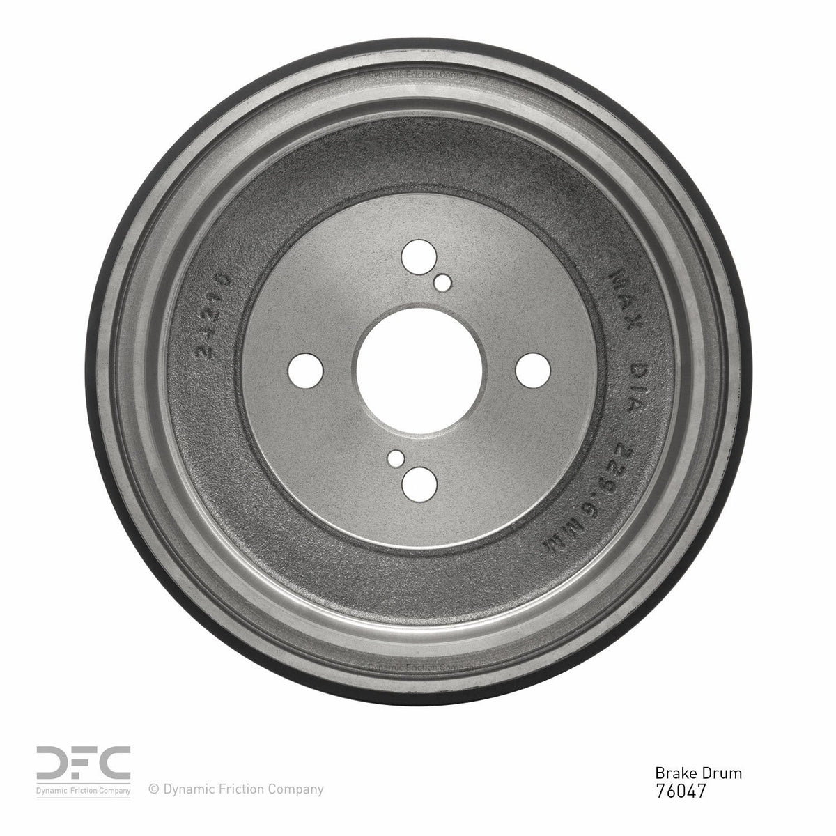 DFC 12-19 Scion IQ Rear True Balanced Brake Drum