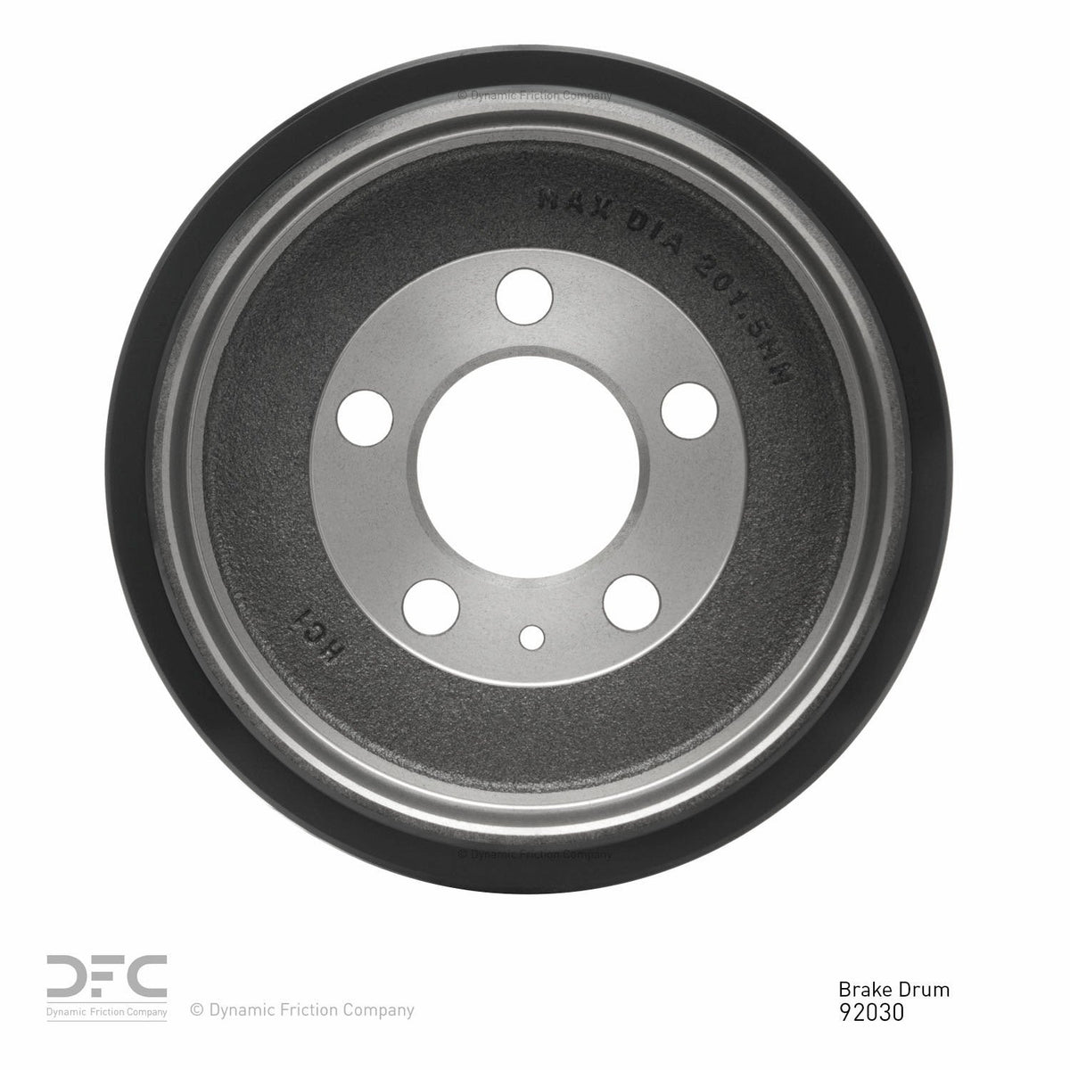 DFC 03-17 Volkswagen LUPO (Mexico) Rear True Balanced Brake Drum