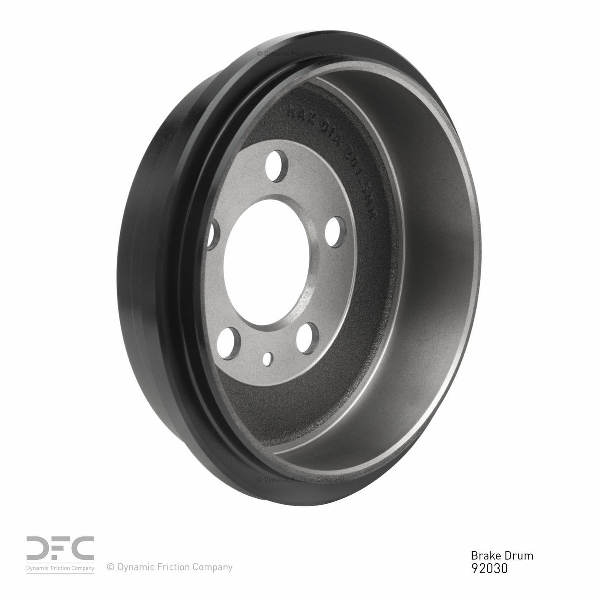 DFC 03-17 Volkswagen LUPO (Mexico) Rear True Balanced Brake Drum