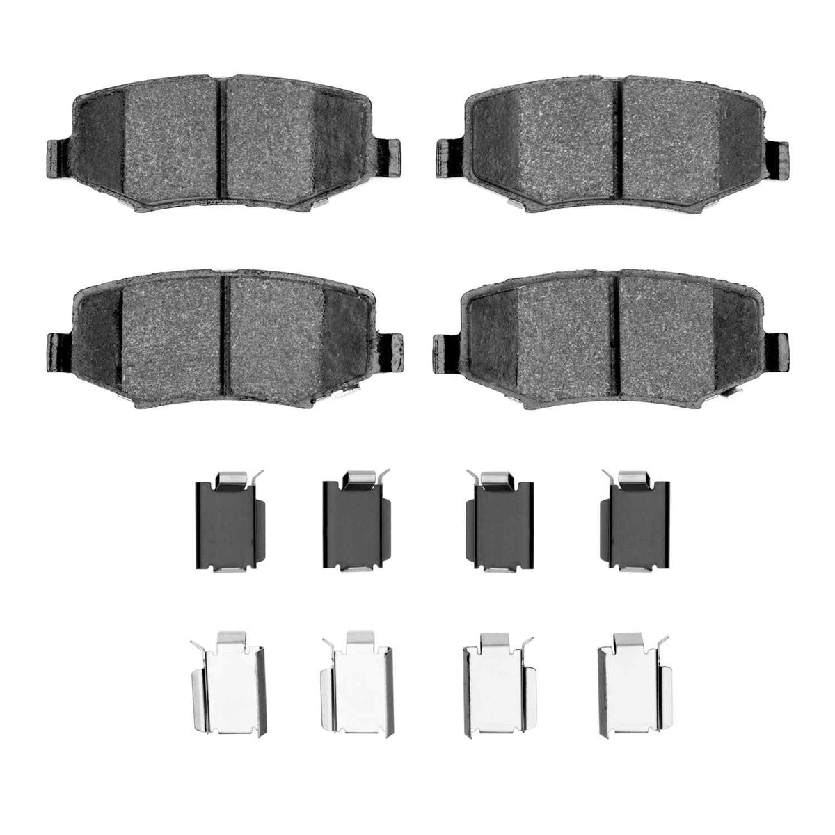 DFC 07-18 Dodge Nitro Rear 4000 HybriDynamic Brake Pads and Hardware Kit